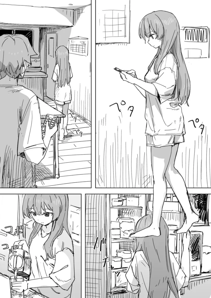 【時間停止】人間操作リモコン3【若返り】 サンプル2番画像（エロ同人漫画）