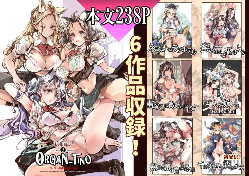 ORGAN-Tino3 総集編3 サンプル2番画像（エロ同人漫画）