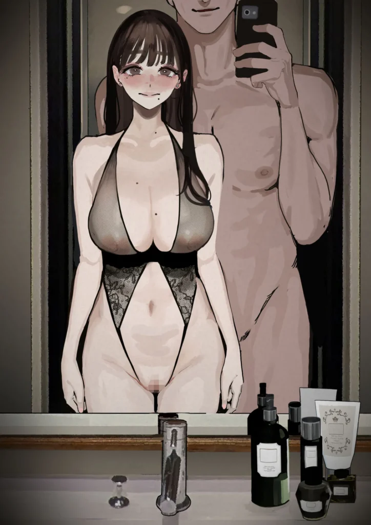 ハメ撮り流出の妻、ディープフェイクと嘯く。 サンプル9番画像（エロ同人漫画）