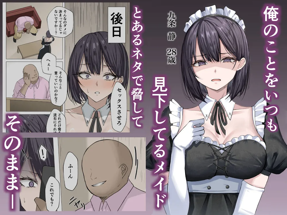 同人作品「クール系メイドさんに命令して中出しS〇Xする話」のサンプル画像2（箱庭アリス／d_788883）
